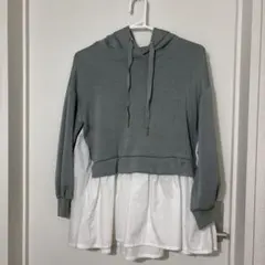 gospita パーカー 150cm 切り替えデザイン