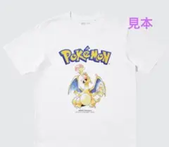 リザードンEX：ユニクロ「ポケモンカードゲームTシャツ」 PROMO XY