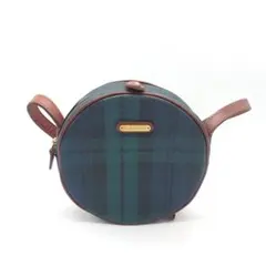 POLO RALPH LAUREN PVCレザー 丸型 ショルダーバッグ