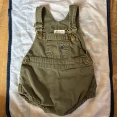 POLO オリーブ色サロペット