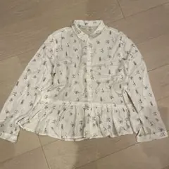 Zara Girls 花柄フリルシャツ 13/14