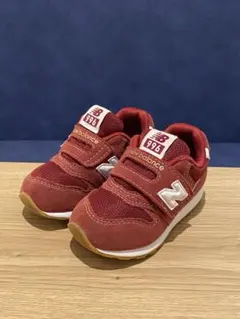 【水洗済】ニューバランス　13cmキッズ　スニーカー　996 清潔　バーガンディ