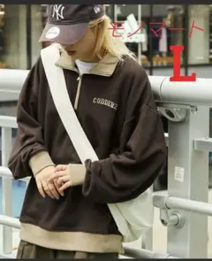 新品 MONO-MART ハーフジップ スウェットプルオーバー 2点セット