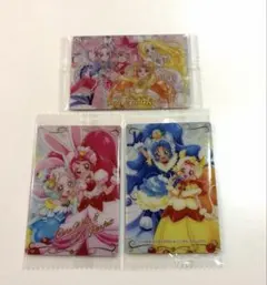 プリキュアカードウエハース12 3枚セット