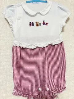 ファミリア　半袖ロンパース　70