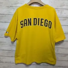 MLB サンディエゴ パドレス 刺繍ロゴ Tシャツ M カイタックファミリー古着のサムネイル