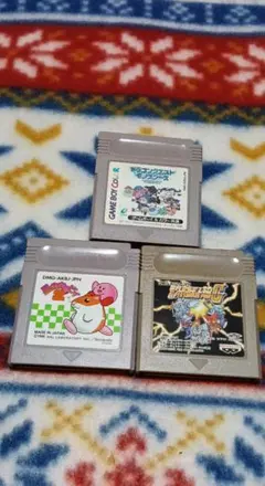 ゲームボーイソフト3本セット