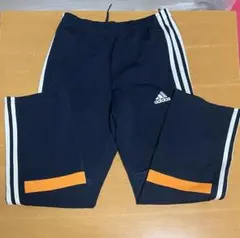 すみれ様専用adidas ジャージ ネイビー　長ズボン　/オレンジ 140サイズ