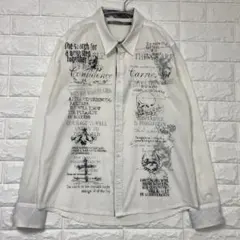 00s お兄系 y2k archive グランジ パンク シャツ LL