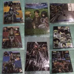 【進撃の巨人】非売品 クリアファイルセット