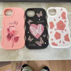 iphone 14 plusケース(3点セット)