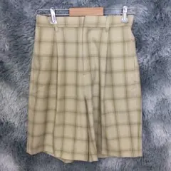 チェック柄ショートパンツ　ローリーズファーム　はいウエスト