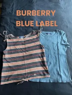 BURBERRY BLUE LABEL キャミソール チェック柄 38 - メルカリ