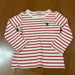 ミキハウス ボーダー ロンT