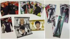 呪術廻戦 クリアカード＆ロングステッカー：虎杖悠仁・伏黒恵・釘崎野薔薇 他