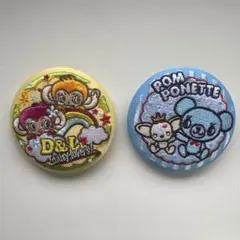 ナルミヤ　刺繍缶バッジ　デイジーラヴァーズ