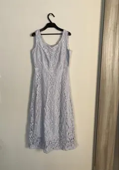 レースロングワンピース