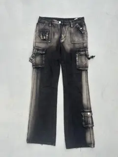 レディース デニムパンツ ブラック