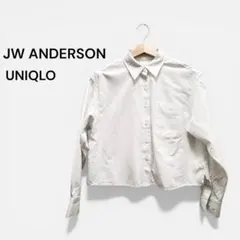 【美品】JWANDERSON UNIQLO オックスフォードシャツ 白 M 春