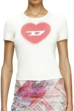 ディーゼル　ハートリブD Tシャツ
