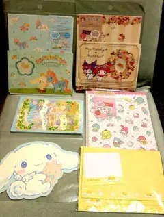 サンリオキャラクター レターセット まとめ売り シナモロール、マイメロ他