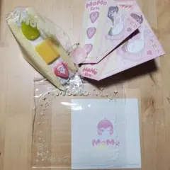 新品未開封 MoMo ほっこりスクイーズセット ミニロールケーキ型4種