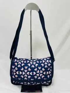 レスポートサック LeSportsac ショルダーバッグ ハート ブルー ピンク