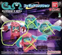 ガンダム 初音ミク フィギュア コレクション ガチャ