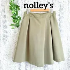 【ノーリーズ】 スカート風 レディースキュロット ショートパンツ カーキ 大人