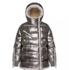 MONCLERシルバーのダウンジャケット・ウィメンズのサムネイル