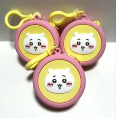 ちいかわ まんまるミニシリコンポーチ ちいかわ ３個セット 新品 タグ付き