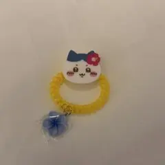 シーサーのおみやげやさん　ヘアゴム　ハチワレ