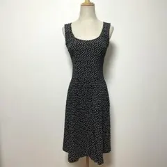 agnes b. アニエスベー 花柄 ノースリーブ ワンピース 36 日本製