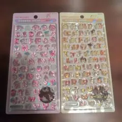【正規品】 ボンボンドロップシール サンリオ 文字 新作 2種セット