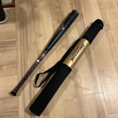 [希少]ミズノ メガキングアドバンス II 一般軟式用(ケース付き) ※傷あり ビヨンドマックスメガキングアドバンス2 ミズノバット軟式