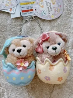 ディズニー ダッフィー カムファインドスプリング チャーム2点セット