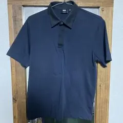 Theory UNIQLOコラボ　ネイビー ポロシャツ