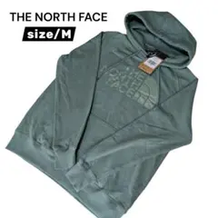 新品タグ付き ノースフェイス パーカー Mサイズ グリーン