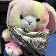 篠塚大輝　うさぎぬいぐるみ スカーフ付き