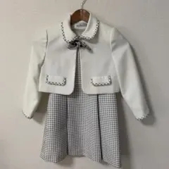 卒園式、入学式　女児　子供用フォーマルスーツ　125cm