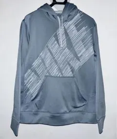 【美品】ナイキ パーカー アクアグレー XL THERMA-FIT