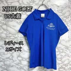 古着 NIKE GOLF レディース Mサイズ ポロシャツ 半袖ポロシャツ
