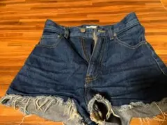 デニムショートパンツ