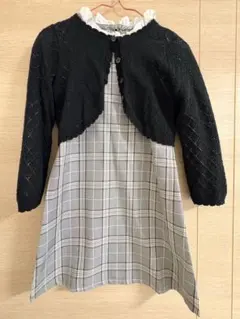 フォーマルワンピース&カーディガン　ボレロ　100cm 入園式