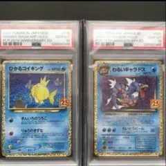 高騰中！【PSA10】ひかるコイキング、わるいギャラドス25thプロモ 連番