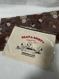 スヌーピー エコバッグ ポーチ