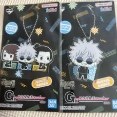 呪術廻戦一番くじ　懐玉・玉折〜壱〜G賞アクリルチャーム五条悟　夏油傑　家入硝子