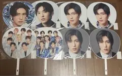 SnowMan目黒蓮うちわまとめ売り9枚　新品未開封