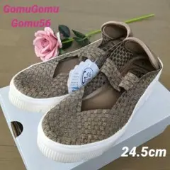 GomuGomu Gomu56 ゴムゴム 厚底スニーカー メッシュ ストラップのサムネイル