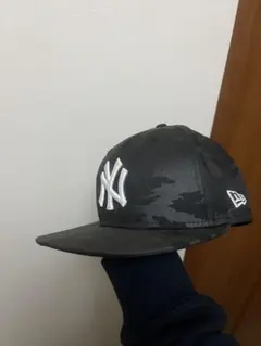 New Era ニューヨークヤンキース迷彩 59FIFTY キャップ 7 1/2